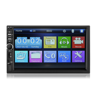 Estéreo para Auto con Pantalla Táctil de 7 Pulgadas, Reproductor MP5 con Carplay, Bluetooth, Radio FM, TF, Logotipo Personalizado OEM, Venta al Por Mayor de Fábrica