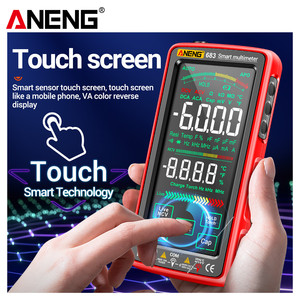 ANENG 683 High-end Touch Smart Multimeter 6000 Counts, Rechargeable AC/DC <strong>Voltage</strong>/Current <strong>Tester</strong> with True RMS - Product Image 3