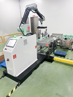 Palettiseur de caisses en carton industriel ollaboratif Palettiseur de bras robotisé Palettiseur robot