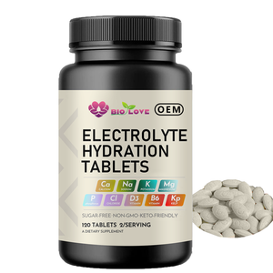 Premium Electrolyte Hydration <strong>Tablets</strong> Nutritional Supplement for <strong>Dehydration</strong> Relief Active Lifestyles Easy to Carry - Product Image 1