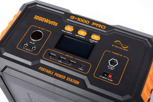 태양열 발전기 야외 저장 배터리 휴대용 발전소 1000W 1200W 110V 또는 캠핑을위한 220V - Product Image 6