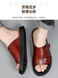 Sandalias de Verano 2026 para Hombre, Pantuflas de Moda para Exteriores, Zapatos de Playa de Talla Grande para Hombre - Product Image 4