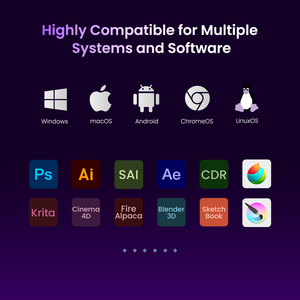 جهاز لوحي للرسم الرقمي DigiDraw Turing Smart <span class=keywords><strong>M</strong></span> TW610، جهاز لوحي للرسم الفني الرقمي مع تقنية البلوتوث 5.0 وبطارية طويلة الأمد - Product Image 6