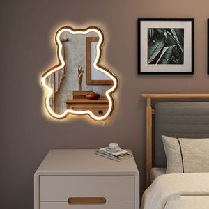 Lampe LED personnalisée Neonawall avec impression UV <span class=keywords><strong>de</strong></span> photos et noms, lumière blanche chaude, veilleuse <span class=keywords><strong>de</strong></span> <span class=keywords><strong>nuit</strong></span>, utilisation en chambre, télécommande à intensité variable - Product Image 3