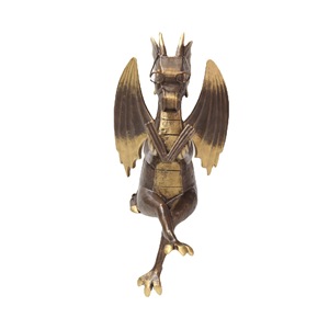 Dragon Reading Resin Sculpture Decor For Home Office <b>Study</b> <b>Desk</b> Ornament Traditional Style Luxury Craft - Product Image 5