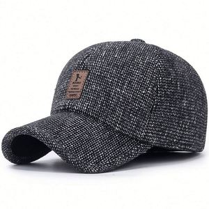 Gorra Deportiva de Otoño e Invierno para Hombres de Mediana Edad y Mayores, Gorra de Béisbol de Algodón para Ciclismo al Aire Libre, Estilo Urbano, Cálida y Protectora para los Oídos - Product Image 1
