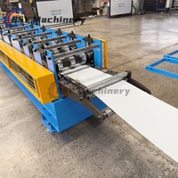 Máquina Automática para Fabricar Canaletas y Tubos de Bajada, Máquina de Perfilado de Tubos de Bajada para Ghana, en Venta, Usada