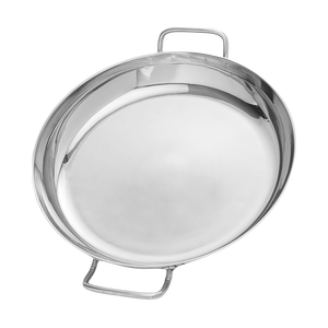 Récipient alimentaire de taille régulière Équipement de cuisine Buffet Restauration Poêle à <span class=keywords><strong>paella</strong></span> en acier inoxydable Espagne - Product Image 2