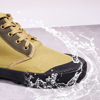 Chaussures de plein air classiques pour hommes avec des chaussures en caoutchouc antidérapantes résistantes à l'usure Construction haute Construction Chaussures de sécurité