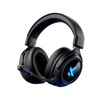 Casque de jeu sans fil MCHOSE X9 pour e-sport, triple mode 2.4G, suppression active du bruit, haut-parleurs dynamiques, pour ordinateur de bureau