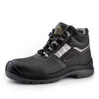 Chaussures de travail de construction de marque de haute qualité bottes industrielles résistantes au pacte et à la perforation pour hommes à bout en acier chaussures de sécurité