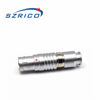 Connecteur rapide en métal de type M15 de 15 mm 4 3b, soudure de liaison, prise mâle pour haut-parleur, moteur, caméra, bloc 4p, connecteur poussoir-tiroir