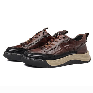 Zapatos de Vestir Formales de Cuero Genuino para Hombre, Estilo Casual para Oficina, Fiesta - Product Image 4