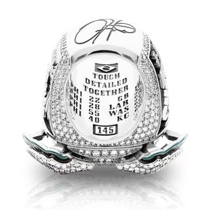 Nieuwe hoogwaardige legering groothandel hete verkoop NFL 2025 Philadelphia <span class=keywords><strong>Eagles</strong></span> kampioensring kampioensring voor mannen vrouwen cadeau - Product Image 3