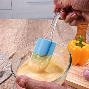 High Quality Silicone Spatula Scraper <b>Baking</b> Tools & <b>Accessories</b> Heat Resistant Cooking Spatula Set for Cake <b>Baking</b> - Product Image 5