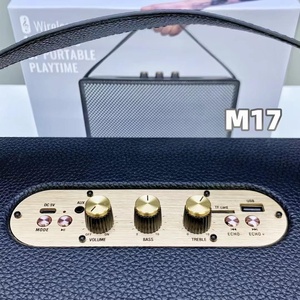 ลำโพงคาราโอเกะไร้สายแบบพกพา รุ่นใหม่ 20W คุณภาพสูง ดีไซน์ไม้ย้อนยุค V5.3 พร้อมซับวูฟเฟอร์ในตัว ใช้แบตเตอรี่ เหมาะสำหรับใช้งานกลางแจ้งและในบ้าน - Product Image 3