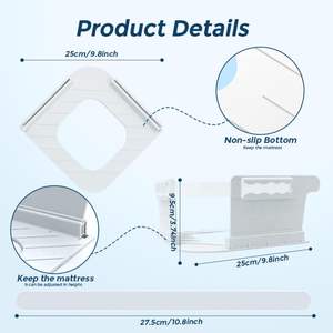 Clips de Sujeción para Sábanas Reutilizables y Resistentes, Correas para Colchón, Sin Más Sábanas Sueltas, Sujetadores de Sábanas - Product Image 3