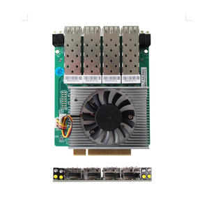 BKHD OEM Accesorios de computadora Tarjeta extensible universal Intel XL710 10G Tarjeta de red óptica SFP + NIC PCIe para <span class=keywords><strong>PC</strong></span> de juegos - Product Image 5