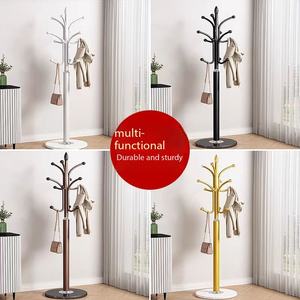 Perchero metálico de pie <span class=keywords><strong>para</strong></span> ropa, tipo árbol, con tubos, <span class=keywords><strong>para</strong></span> sala de estar, dormitorio, recibidor - Product Image 2