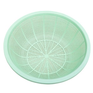 Cesta Redonda de Plástico para Arroz y Verduras, Colores Variados, Reutilizable, Cesta de Drenaje para Cocina, para Lavar Frutas y Verduras - Product Image 4