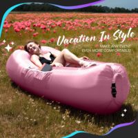 Offre Spéciale gonflable chaise longue Air canapé Portable gonflable canapé Air hamac Anti fuite Air chaise pour Camping en plein air