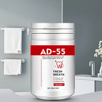 Fabricants vente en gros de poudre de dent probiotique à la menthe de marque privée personnalisée OEM/ODM accessoire de blanchiment des dents multi-usages nature