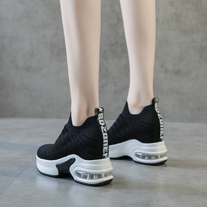 Zapatos Oxford para Mujer, Transpirables, con Amortiguación y Luces, Cómodos para Caminar, Antideslizantes, con Soporte de Arco y Suela Gruesa, Ligeros - Product Image 4