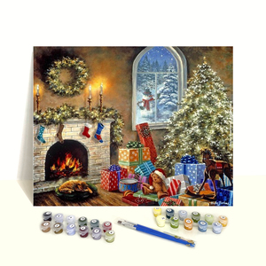 Peintures sur toile DIY à vendre, <span class=keywords><strong>peinture</strong></span> par <span class=keywords><strong>numéros</strong></span>, <span class=keywords><strong>peinture</strong></span> artisanale pour adultes, art mural - Product Image 5