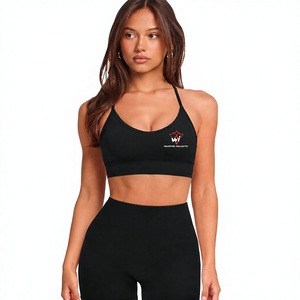 Conjunto de Yoga Personalizado para Mujer, Transpirable, de Secado Rápido, para Gimnasio, Top sin Mangas, Pantalones Cortos de Cintura Media, Conjunto Deportivo - Product Image 4