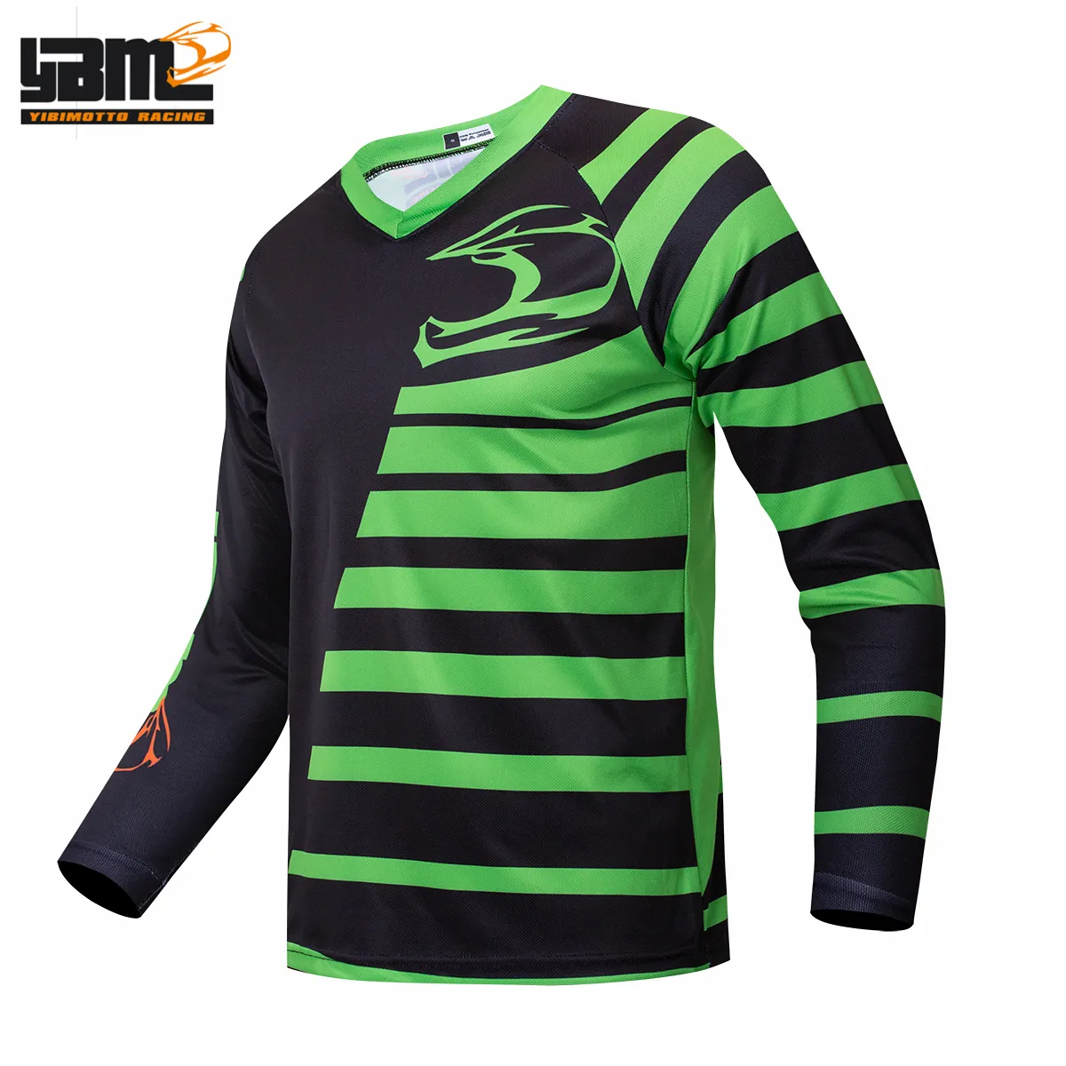 Wholesale Cycling Jersey Men Long Sleeve MTB T Shirt Mountain Bike Motorcycle Bicycle Clothes