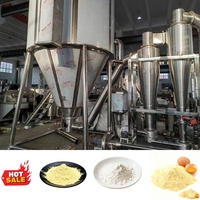 Machine de séchage par pulvérisation automatique Longtai en acier inoxydable 10L, échelle pilote, avec équipement de laboratoire PLC, pour le test d'extraction de poudre de lait Ti