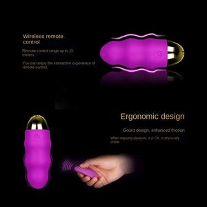 Mini-formaat multifrequente draadloze afstandsbediening vrouwelijke masturbatie-apparaat USB oplaadbaar IPX7 waterdicht 10 vibratiemodi voor volwassenen - Product Image 4