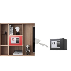 JXD 17E Waterproof Safe Anti-theft Wall Invisible Machinery Steel Digital Electronic <b>Security</b> Key Safe <b>Box</b> for Home Office Use - Product Image 5