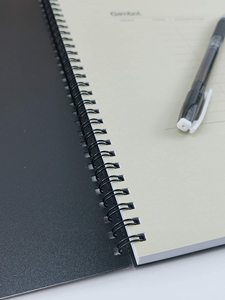 15.9mm(5/8 inch) <span class=keywords><strong>A4</strong></span> Kích thước 23 OEM ràng buộc chất kết dính cuốn Sách Lược đôi vòng dây vòng 2:1 / 3:1 ràng buộc Lược 50 cái/hộp - Product Image 5