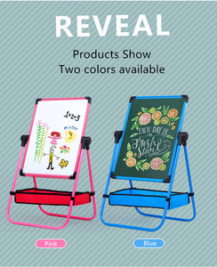 Nhà máy giá rẻ trẻ em sử dụng double side giá vẽ từ Chalk bảng với đứng - Product Image 6