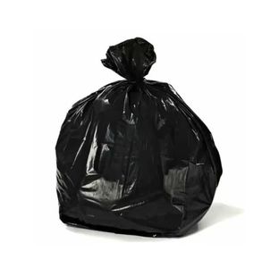 High Quality Polyethylene Refuse <b>Sacks</b> Heavy Duty <b>Black</b> Garbage Bag 8 13 33 40 50 65 95 Gallon for Industrial Trash - Product Image 1