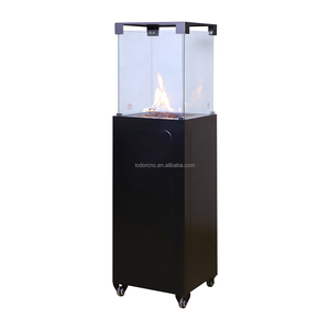 <span class=keywords><strong>Chimeneas</strong></span> eléctricas interiores con inserto de acero de diseño moderno y calentadores de gas para exteriores Compatible con gas natural para sala de estar Villa - Product Image 3