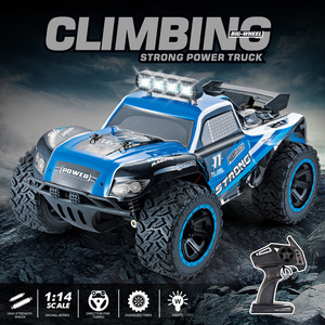 Coche RC <span class=keywords><strong>1</strong></span>:14 con Cargador - Big Foot Todoterreno de Alta Velocidad para Arena y Pistas Cortas con Retorno Automático y Función Sígueme para Niños - Product Image 3