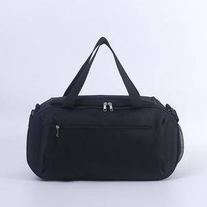 Sac de sport élégant pour hommes femmes grande capacité <span class=keywords><strong>toile</strong></span> impression gratuite simple épaule <span class=keywords><strong>basket</strong></span> Yoga sport voyage Logo à la mode - Product Image 6