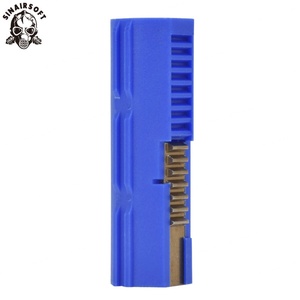 Hot 7 Full Steel Teeth Aluminum Blue 7 Teeth Piston Fit AEG Gear Ver. 2/3 for <b>Hunting</b> <b>Accessories</b> - Product Image 3