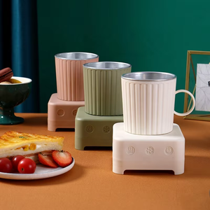 Taşınabilir 2-In-1 akıllı sürahi soğutucu ve ısıtıcı alüminyum kahve kupa soğutma ve ısıtma fincan - Product Image 3