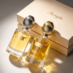 Bouteilles de parfum classiques à col serti, <span class=keywords><strong>vente</strong></span> chaude directe usine, 30ml 50ml 100ml, flacons portables minimalistes en verre avec pulvérisateur à pression - Product Image 3