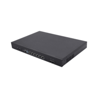 Routeur de sécurité réseau 6LAN, Mini PC industriel 1U I3 4100M, PC hôte SFP 82599, Pare-feu, Serveur domestique Z87 Linux