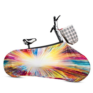Bike Cover Indoor Bicycle Wheel Cover Dust-proof Storage Bag High Elastic Fabric Road MTB Bike Protector 158*62cm Bike Cover