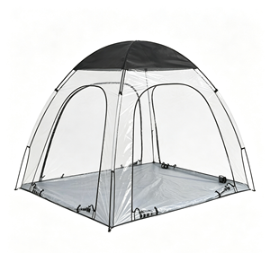 Weatherproof Warm Transparent PVC Four-Season Portable Outdoor Sun Room Multi-Functional One Bedroom Camping <b>Tent</b> 180X130x160cm - Product Image 1