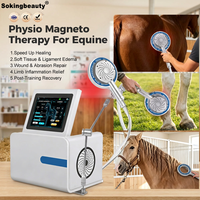 Appareil de thérapie laser PEMF vétérinaire personnalisable pour aider à la récupération musculaire des blessures sportives, dispositif PEMF à impulsions magnétiques pour animaux