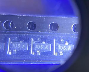 Transistor Chip IC Original SOT-23 <span class=keywords><strong>1D6</strong></span> 400V 200mA ZXTP08400BFFTA - Product Image 2