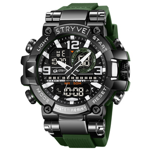 Relojes Deportivos para Hombre STRYVE Marca 2023 Resistentes al Agua y a Golpes con Doble Pantalla Fecha Automática Reloj Digital Masculino de Pulsera Reloj - Product Image 6
