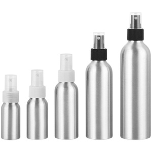Gamme de flacons en aluminium vides de 1 oz à 500 ml, flacon métallique avec pulvérisateur à gâchette, flacon en aluminium pour lotions et huiles à fine brume - Product Image 3