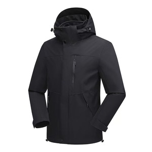 High Quality Winter Adults Outer Hard Shell Assault <strong>Suit</strong> Windbreaker Hooded Waterproof Zipper Pocket Warm Clothing Hiking Jacket - Product Image 2